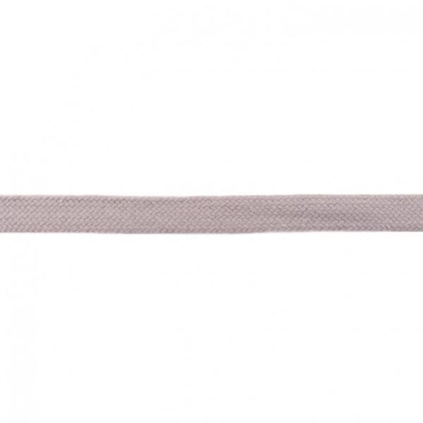 Flachkordel 20 mm Breit Hellgrau